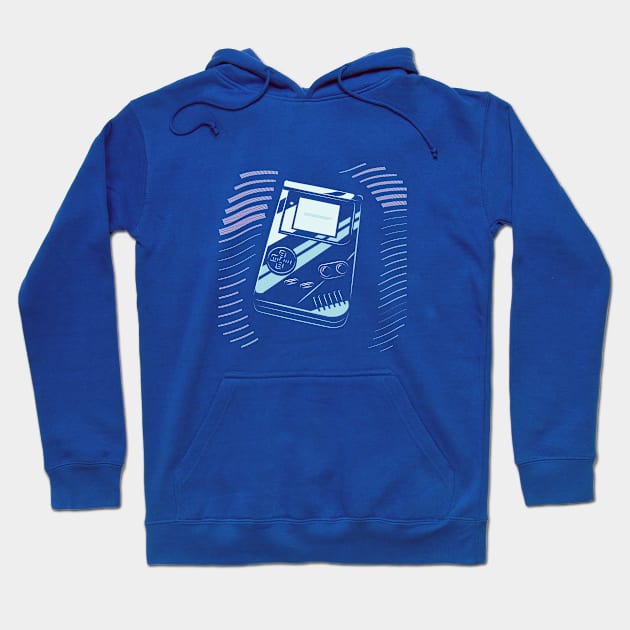 Retro Handheld Hoodie by BurchCreativeDesign